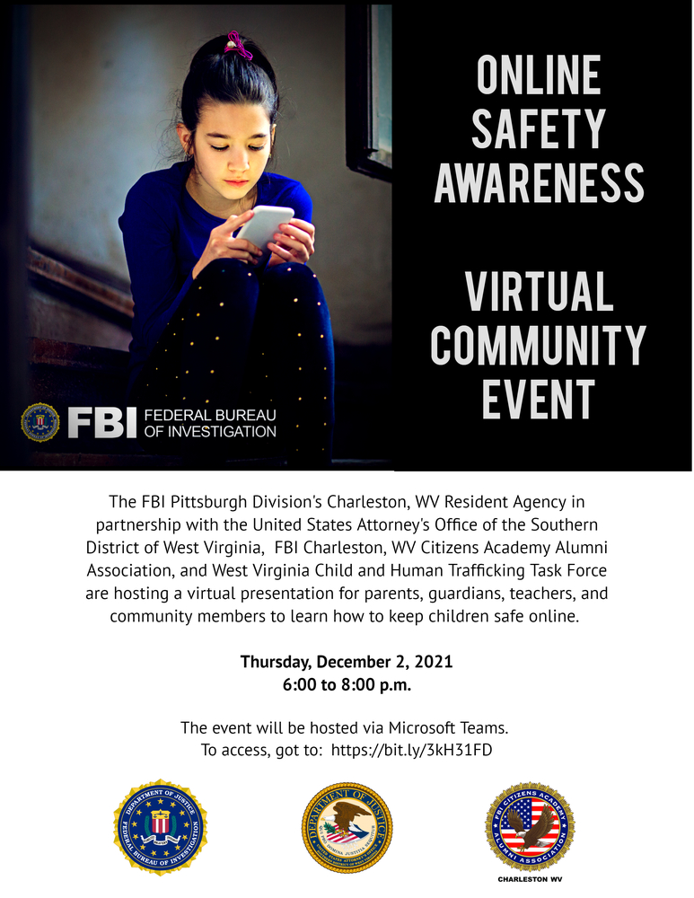 online safety awareness Virtual event
