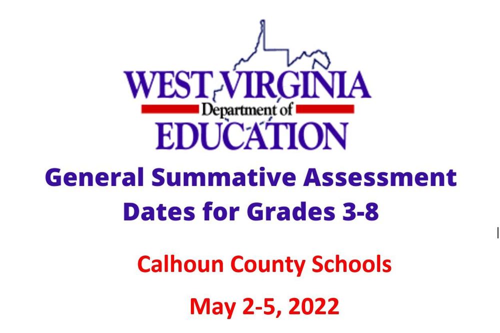 General Summative Assessment May 2-5