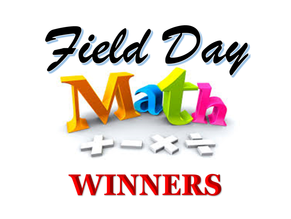 Math Field Day Winners